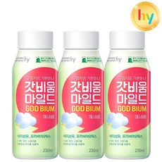 에치와이 갓비움 마일드 애사비, 230ml, 3개