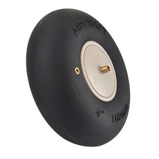 1쌍 풍선 타이어 휠 공압 고무 RC 항공기 모델 랜딩 기어 휠용 4/4.5/5/5.5 인치, 한개옵션1, 03 4.5 inch 1pair