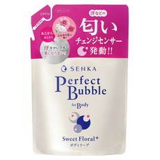 센카 퍼펙트 버블 포 바디 스위트 플로럴 리필용, 1개, 350ml