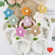 파티용품 꽃 머리띠 생일 파티 놀이공원 행사, 분홍