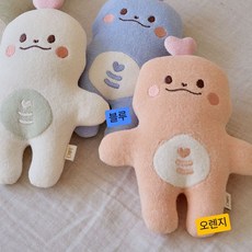 2025 푸른뱀띠해 돗투돗 정품 애착인형 S, 오렌지, 1개