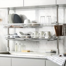 Hanssem Allsten Plus 柱盤乾燥架 2 層 800, 單色