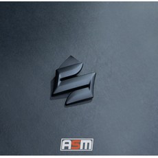 翔哥精選 Sui 鈴木黑 車身改裝, 1個, 消光黑,車標