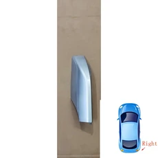 Toyota RAV4 2009 2010 2011 2012 용 자동차 전면 또는 후면 루프 랙 수화물 바 레일 엔드 쉘 커버, 01 Rear Right Silver
