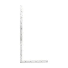 금속 눈금자 스테인레스 스틸 90도 직각 측정 도구 각도, 500mmx250mm, 01 500mmx250mm