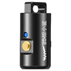 微笑鯊 MINI03 超迷你手電筒 指尖照明神器 鑰匙扣LED小手電 口袋隨身燈 磁吸充電 露營燈 防水戶外照明, 1個