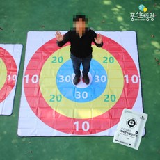 별나라 풍대 과녁판 신발던지기 3M 특특대형 PVC 신발양궁 풍선대통령 체육대회 게임 도구 학교 행사도구, 1개
