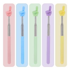 손가락 지시봉 길이조절 교사 수업 강의 프레젠테이션, 그린, 1개