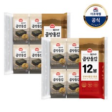 [사조대림] 해표 더고소한 곱창돌김 5g x12봉(도시락김) x2개, 24개, 상세 설명 참조