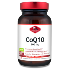OLYMPIAN LABS CoQ10-600素食膠囊, 30顆, 1罐