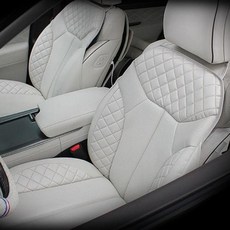 시트 커버 방석 열선 겨울 기아 벤츠, 새들브라운, 등쿠션, 등쿠션/새들브라운