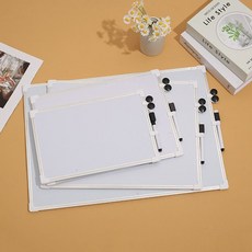 자석 부착 가능한 화이트보드 대형(30X40cm)han9+2bmj