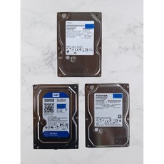 중고하드 SATA HDD 320GB 500GB 3.5인치 데스크탑용, 데스탑용 브랜드랜덤