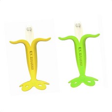 구강기장난감 신생아치발기 왕바나나 아기 치발기 안전한 육아템 바나나 아기장난감, 옐로우