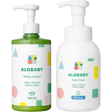 [아마존재팬] 아로베비 미밀크로션 무향 베비솝 본체 오가닉 인증, 밀크로존 일반 사이즈 아로마 향, 1개, 1L