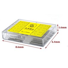 롤렉스 굴 금속 스트랩에 대 한 50 나사 스테인레스 스틸 핀 시계 수리 도구 부품 키트 액세서리