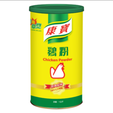 康寶雞粉 優質雞肉原料 經典原味 適用於各種烹飪方式 提升菜餚鮮味, 1kg, 1罐