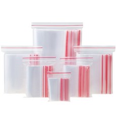 【特選工廠】薄款透明夾鏈自封袋 【3號】(10x7cm) 零食 分裝袋, 20個