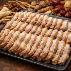 [재구매율1위] 한방 보쌈 통삼겹 수육 캠핑 혼술 안주 디아머스, 2개, 350g