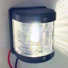 LED 보트 선박 조명 요트 등 램프 선박등 항해등 야간 경고등 마린 라이트, 백색 225도