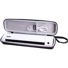 LTGEM 하드 케이스 브라더 DS640 DS740D DS940DW DS720D용 및 이타리 HP 소형 USB 캐논 이미지포뮬러 P208II 문서 스캐너용 보호 휴대용 저장 가, for Brother DS-740DW Scanner