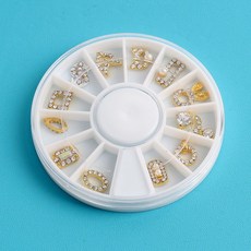 네일파츠 네일스톤 셀프네일 네일아트큐빅 12종세트