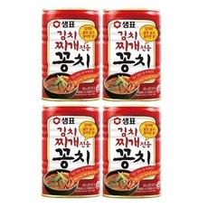 샘표 김치찌개용 꽁치 400g 4개