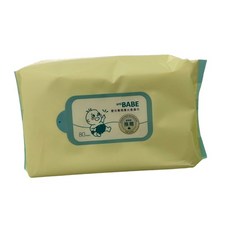 uniBABE優貝比 嬰兒專用柔濕巾, 1個, 80抽, 一張1g