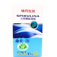 味丹生技⟫天然螺旋藻錠⟫600錠, 1個