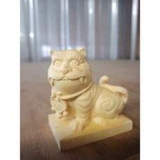 泓展工藝 黃楊木 虎爺 小虎爺 神像, 1個