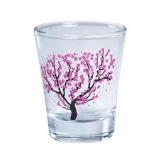 벚꽃 소주잔 술따르면 꽃피는 술잔 1P DD-12235 1(개) 12202PCS