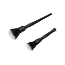 洗車軟毛刷 細節刷 汽車內裝刷 洗車工具 輪框清潔刷, 短款, 1個