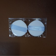 퓌 쿠션 글래스 퍼프, 1개, 2개입