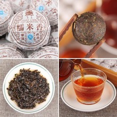 菊花枸杞熟茶 普洱茶小沱茶, 1個, 糯米香普洱熟茶*10粒