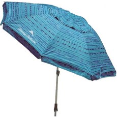 바람 통풍구와 모래 앵커가 있는 8피트 비치 우산 세프라스 T0MY 바하마, Blue Pattern