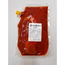 (유통기한임박 22년 12/30 )쫄면 소스 2KG 매콤한소스 쫄면 비빕장, 1개