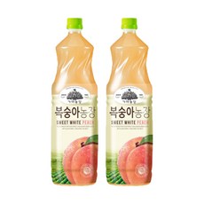가야농장 복숭아농장 복숭아주스 1.5L, 2개