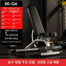척추 기립근 머신 백익스텐션 등근육 익스텐션 벤치, SK-Q6 덤벨 의자 B, 기본 모델명/품번