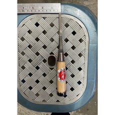 石井 鑿刀 追入鑿刀 木工刀 赤火鋼, 6mm,原產利度