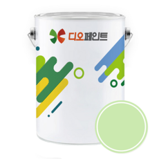디오페인트 멀티퍼퍼스 벽지 가구용 페인트, 1개, 4L, 비비드11(라임그린)