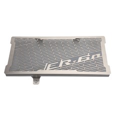 Kawasaki ER-6F / ER-6N 2012-2016 不鏽鋼水箱護網 銀色-極限超快感