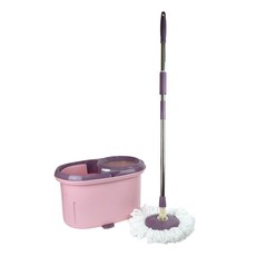 회전식 극세사 물걸레 청소기 세트 탈수통 밀대 걸레 회전걸레