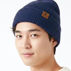 겨울모자 남성 비니모자 등산모자 아웃도어 러닝 비니, 빈티지네이비