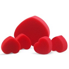 마술용 하트 스펀지 트릭 매직 돌봄 학습 신기한 원리 탐구 재료 실습, 1개