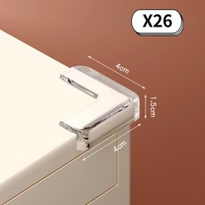 시크하우스 투명 실리콘 모서리 보호대, 26개