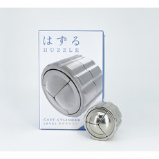 하나야마 캐스트 퍼즐 하즈루 중급 4단계 실린더 Cylinder, 1개, 혼합색상, 5피스
