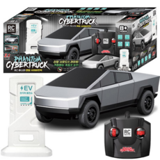 RC 마스터 팬텀 사이버트럭 자동차 무선조종 RC카 장난감, 1개
