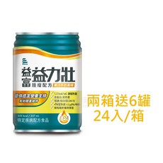 來而康益富 益力壯腫瘤配方 果汁牛奶風味液體即飲系列 (237ml*24罐/箱) 一箱送3罐 兩箱送6罐, 2箱, 兩箱販售 送6罐, 237ml