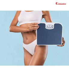 [iwanna] 기계식 체중계 아날로그 몸무게 130kg 측정 NO 배터리, KS-5600, 1개