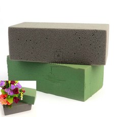 사각형 꽃꽂이용 플로랄폼 1P 꽃블럭 조화용 화훼부자재, 생화용